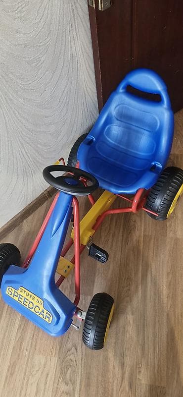 Uşaq pedallı go-kart – GTOYS 88 SPEEDCAR - Rənglər: mavi-göy korpus