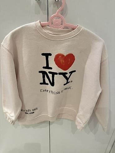 usag geyimi: Uşaq svitşotu – ZARA “I ❤️ NY” kolleksiyası İkisinə - 9 man❤️ Jaket — 2