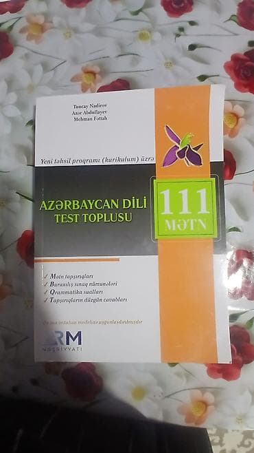 cilcıraq modelləri: Məhsul: “Azərbaycan dili – Test toplusu (111 mətn)” Xüsusiyyətlər: - — 1