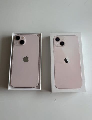 купить мини холодильник бу: IPhone 13, 128 ГБ, Розовый, Face ID — 1