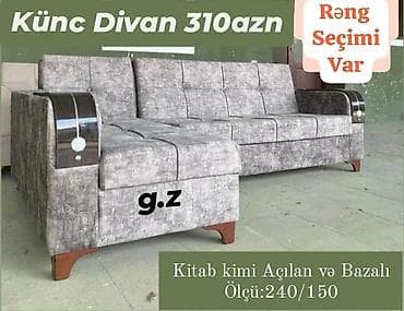 Künc divan, Açılan, Bazalı