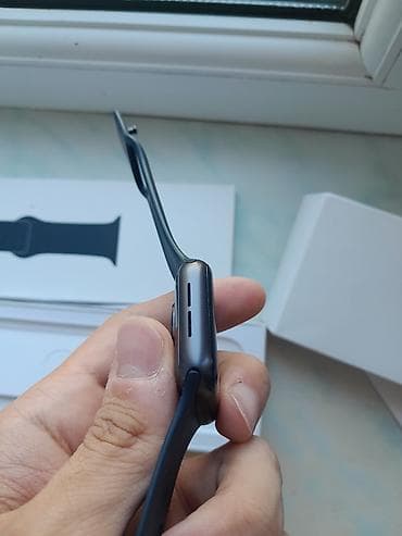 kreditgo space: Apple Watch Series 6, 40 mm (Space Gray Alüminium korpus) – dərin göy — 3