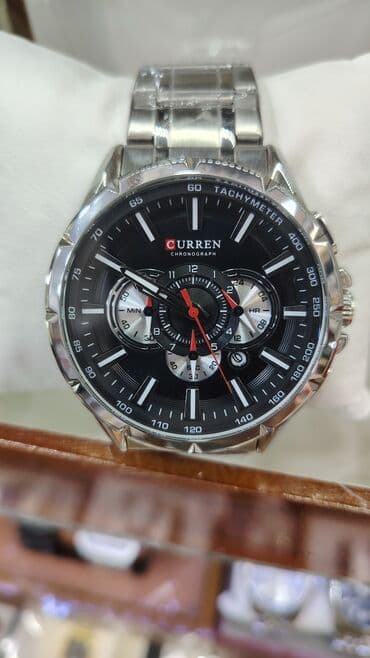 ct8 max smart watch: Yeni, Qol saatı, Curren, rəng - Qara — 5