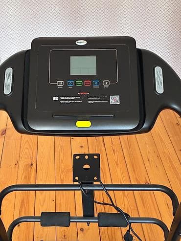 İdman və istirahət: Elektrikli qaçış trenajoru – evdə kardio və fitnes üçün - Kompakt — 5