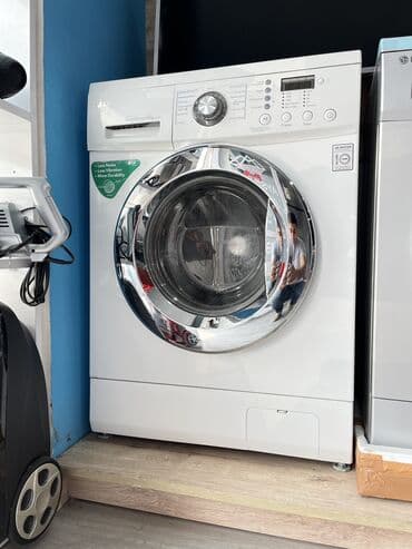 продать стиральную машину на запчасти: Paltaryuyan maşın LG, 6 kq, İşlənmiş, Avtomat, Qurutmasız — 1