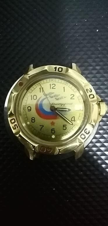 saatdar: İşlənmiş, Qol saatı, Vostok, rəng - Qızılı — 1