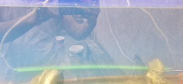 akvarium daş: RS Electrical RS-610 akvarium hava nasosu ve 75 sm hava daşı 1 gundu — 2