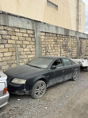 lizing avtomobil: Audi A6 (C5) sedan – qara rəngdə, S-line arxa emblemli. - Kuzov: 4 — 1