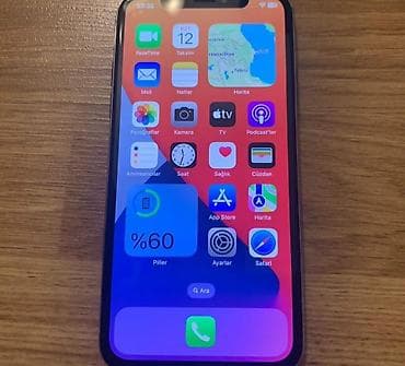 iphone xss: IPhone Xs Max, 64 GB, Gümüşü, Face ID — 1