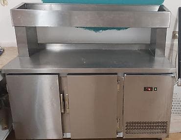 Pizza soyuducu 1000.azn. 1.50 ×0.65 sm 2 qapılı. Yeni. Yasamal — 1