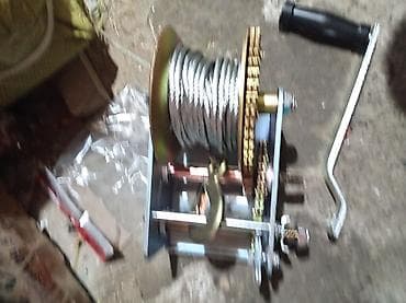kabel yeri acan: Mexaniki ələ çevirmə vintci – Gear Winch, 2000 lb (təxminən 900 kq) — 9