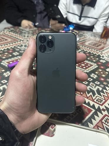 2 ci əl iphone 11: IPhone 11 Pro, 256 GB, Matte Midnight Green — 1