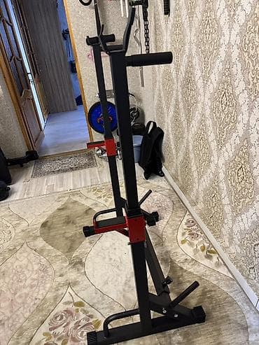 bas gitara: Çoxfunksiyalı ev trenajor dəsti - Tənzimlənən ştanq dayaqları — 1