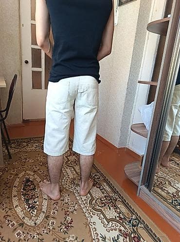 Брюки: Kişi şalvarı – klassik düz kəsim - Rənglər: açıq boz və açıq krem — 8