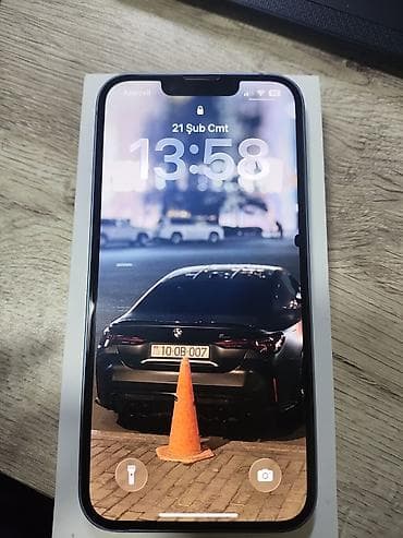 i̇phona 6: IPhone 14, 128 GB, Mavi, Zəmanət, Simsiz şarj, Face ID — 1