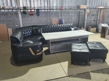 divan kreslo ucuz qiymete: Künc divan, Qonaq otağı üçün, Açılan — 3