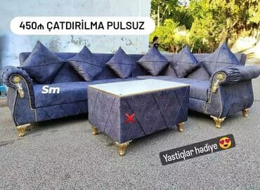 qupka: Künc divan, Yeni, Açılmayan, Bazasız, Parça, Ünvana pulsuz çatdırılma — 2