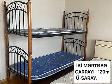 bed: Təknəfərlik çarpayı, Matras ilə, Siyirməsiz — 2