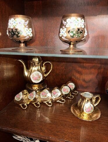 Qab-qacaq və mətbəx ləvazimatlarının alışı: Çay dəsti, Çexiya — 4