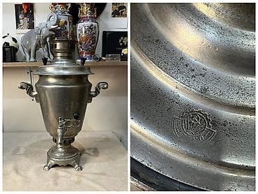 Şlanqlar: Turkan🌻kod 4020 Rumka samovar 1940-50 ci illerin çox ağır və qalın — 1