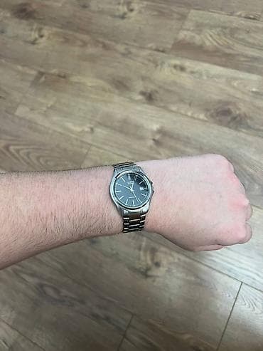 casio mtp: İşlənmiş, Qol saatı, Casio, rəng - Gümüşü — 1