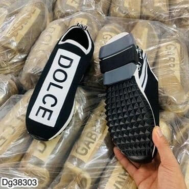 детские кроссовки для танцев: Dolce & Gabbana, Ölçü: 35, rəng - Qara, Yeni — 2