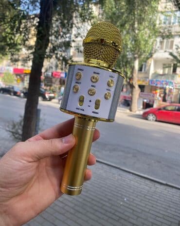 bluetooth mikrofon karaoke: Ws-858 Bluetooth mikrafon kalonka Endirim 25Yox 15Azn✅ ✅Mikrafon — 6