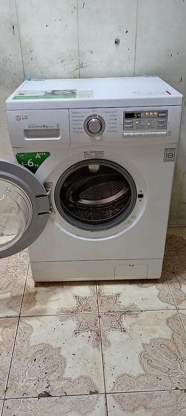 səs yazan cihaz: Paltaryuyan maşın LG, 6 kq, İşlənmiş, Avtomat, Qurutma var, Ödənişli çatdırılma — 2