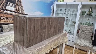 metbex esyalari: Mebel modulü – divar asma dolabı - Material: ağac teksturalı — 1