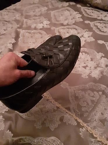 şəffaf ayaqqabilar: Gencede satilir Ferragamo brendi deri ayaqabi Turkiye istehsalidir 90 — 3