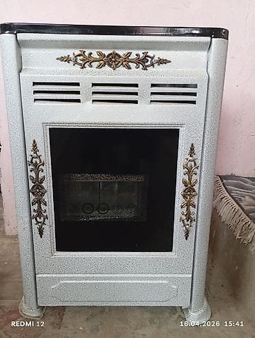 Kamin Peçi, yanacaq - Qaz