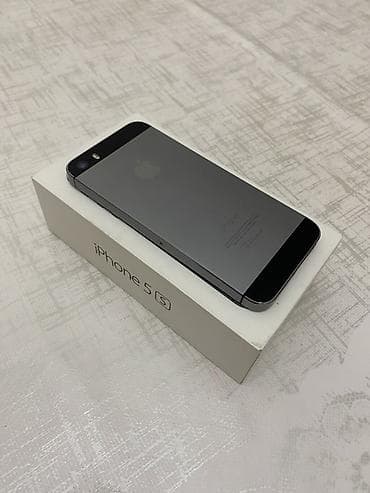 iphone se telefon: IPhone 5s, Space Gray, Sənədlərlə — 3