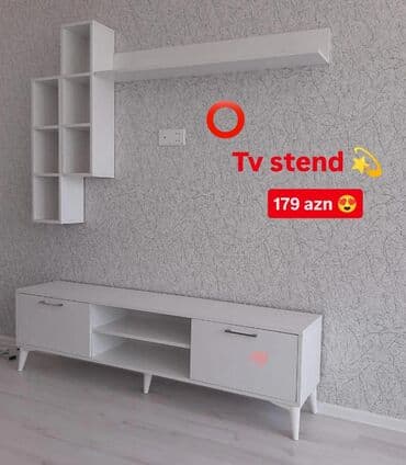 купить камин в баку недорого: *TV stend* Yeni sifarişlə hazırlanır rəng seçimi var Ölçü 150×35 — 1