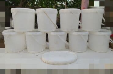 uşaqlar üçün dərin boşqablar: Plastik vedrələr. Qida üçün. Qalın və dözümlü materialdan olan — 2