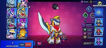 bujuteriya: Brawl Stars hesabı - Kupa yolu: 38.924 - Toplam prestij: 21 - — 9