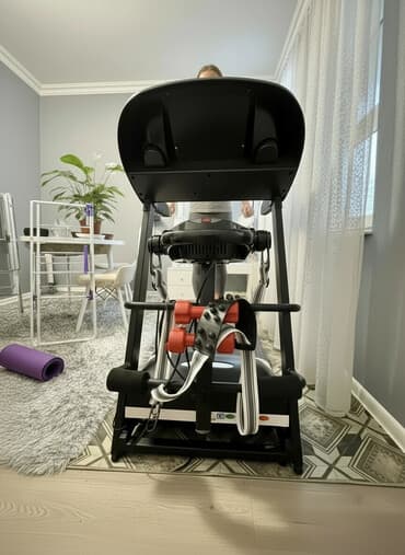 qaçış: Elektrikli qaçış trenajoru – “SPORT” paneli ilə Xüsusiyyətlər: - — 2