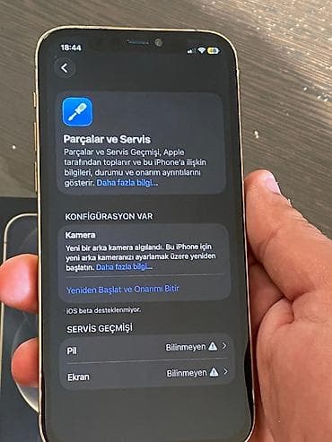 ayfon telfon: IPhone 12 Pro, Qızılı, Face ID — 6
