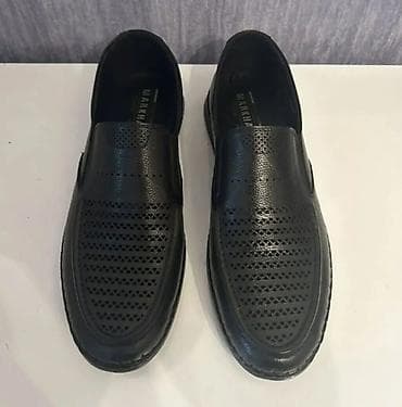 Uşaq ayaqqabıları: Məhsul: Kişi loaferi (qara rəng) - Model: Slip-on loafer - Material — 2