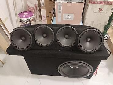 Avtomobil audio sistemi – tam комплект - Subwoofer: Bulava markalı