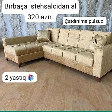 Künc divan, Yeni, Açılan, Bazalı, Nabuk, Şəhərdaxili pulsuz çatdırılma