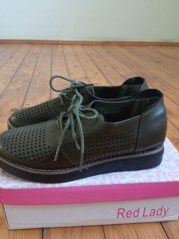 şnurlu qadın mokasinləri: Tuflilər, Ölçü: 38, İşlənmiş — 5