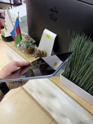 Комплектующие для ПК и ноутбуков: IPad Air 11 / 128GB / M2 chip / Blue Ideal veziyyetdedi. Cizigsiz — 5