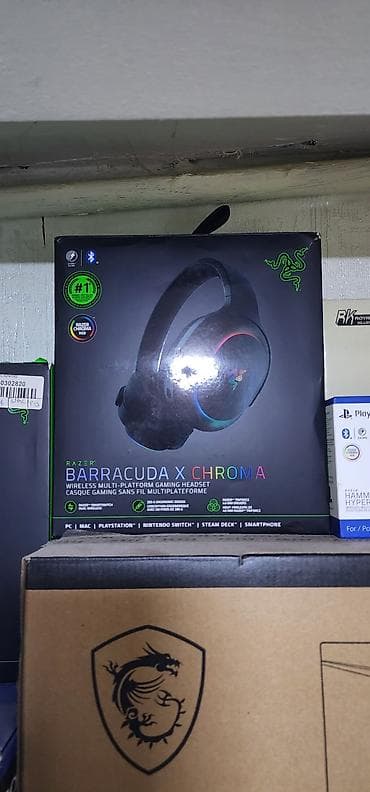 Audio: Yeni Simsiz (Bluetooth) Qulaqcıqlar, Razer, rəng - Qara — 1