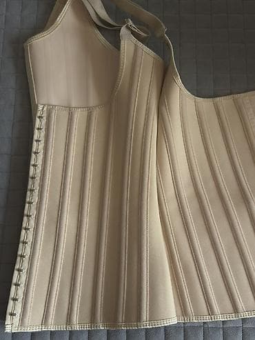 alt geyimleri: Qadın bel-korset/li body shaper 16 sümüklüdür✅ - Rəng: bej/nude - — 1