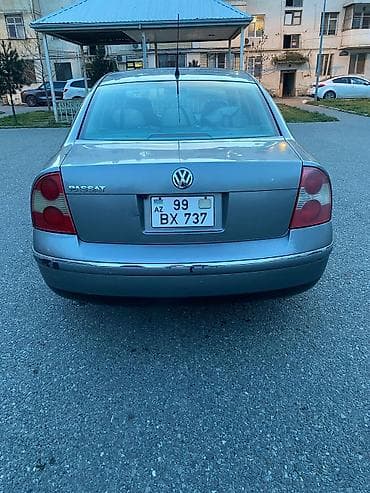 passat b5 qranat: Volkswagen Passat (B5) sedan - Kuzov: sedan, boz rəng - Nömrə nişanı — 2
