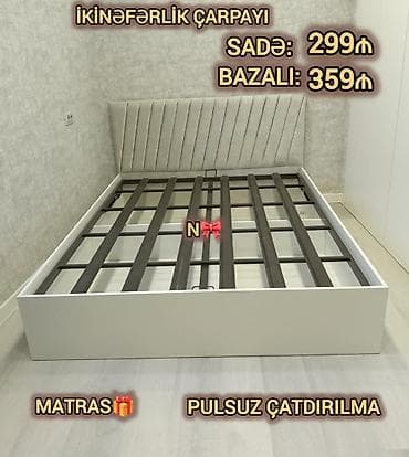 çan: Satılır:*Birbaşa istehsalçıdan iki nəfərlik çarpayı* — 1