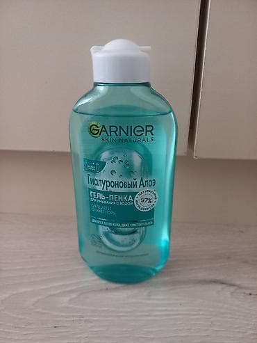 Üz yuma geli, Garnier, Bütün dəri növləri üçün, 200 ml, Yeni — 1