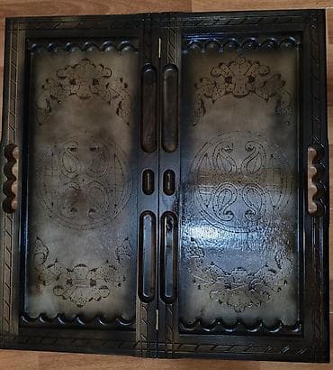 Боксерские груши: Ağacdan oyma nərd taxtası - Material: keyfiyyətli bərk ağac, dərin əl — 2