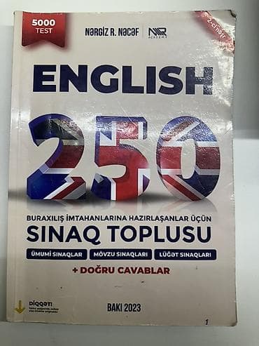 Тесты: Məhsul: Buraxılış imtahanlarına hazırlıq üçün İngilis dili vəsaitləri — 2