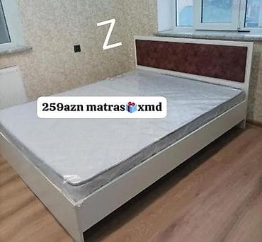iki divan: Yeni, İkinəfərlik çarpayı, Bazasız, Matras ilə, Siyirməsiz — 1